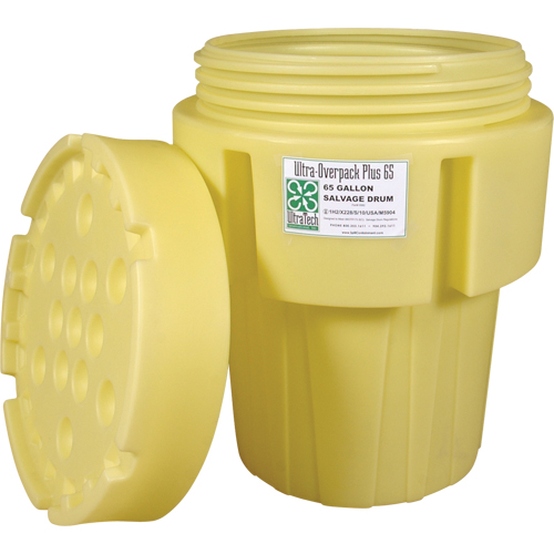Ultra-Overpacks&reg; Drum, 65 gal., Stationary Nuna Depot Inc.