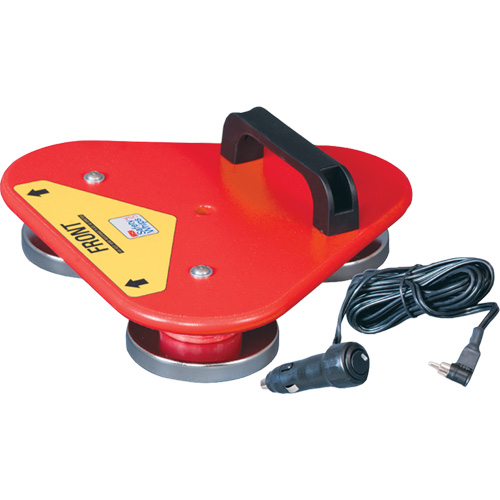 Safety Whip&reg; Flagstaff Mounting Base, Magnet Mount Nuna Depot Inc.