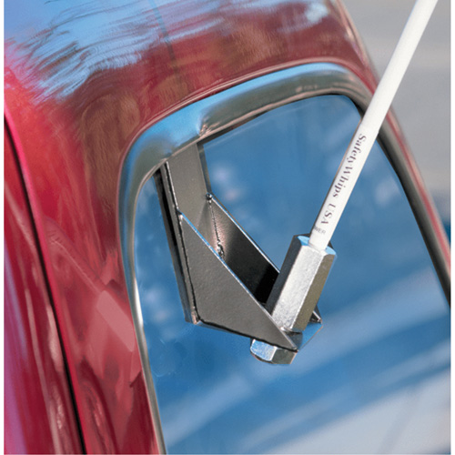 Safety Whip&reg; Light-Duty Whips, Window Mount, 5' High, Orange Nuna Depot Inc.