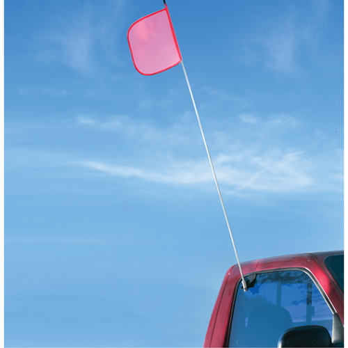 Safety Whip&reg; Light-Duty Whips, Window Mount, 5' High, Orange Nuna Depot Inc.