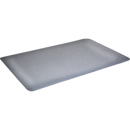 WD Foodmaster Anti-Microbial Mats, Smooth, 3' x 4' x 9/16", Grey, Vinyl Foam Nuna Depot Inc.