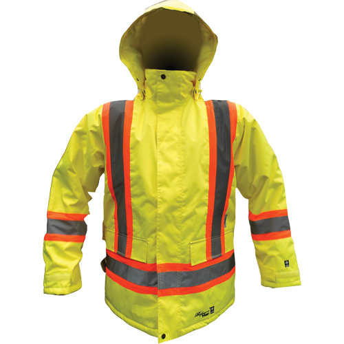 Safety Parka, High Visibility Lime-Yellow, Small Nuna Depot Inc.