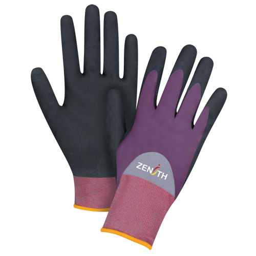 ZX-2 Premium Coated Gloves, 7/Small, Nitrile/Foam Nitrile Coating, 18 Gauge, Nylon Shell Nuna Depot Inc.
