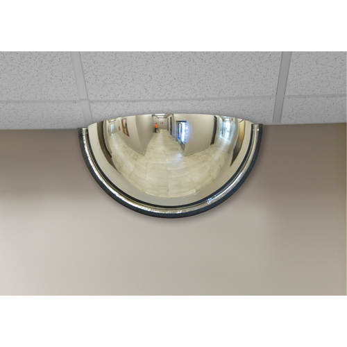 Miroir en d&ocirc;me 180°, Demi-d&ocirc;me, Dessus ferm&eacute;, Diam&egrave;tre 18" Nuna Depot Inc.