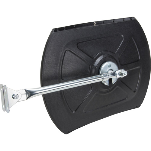 Roundtangular Convex Mirror with Telescopic Arm, 12" H x 18" W, Indoor/Outdoor Nuna Depot Inc.