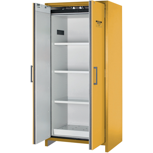 Armoire d'entreposage 90 minutes s&eacute;curitaire et conforme &agrave; la norme EN, 30 gal., 2 Porte(s), 35,16" La x 76,89" h x 24,21" p Nuna Depot Inc.