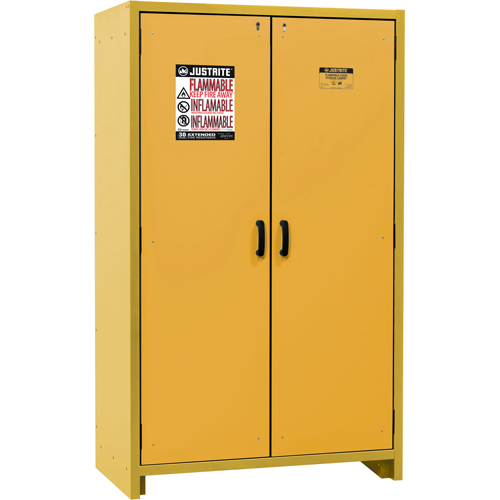 Armoire d'entreposage 30 minutes s&eacute;curitaire et conforme &agrave; la norme EN, 45 gal., 2 Porte(s), 45,83" La x 76,65" h x 24,21" p Nuna Depot Inc.