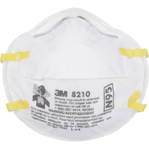 Respirateurs contre les particules 8210, N95, Certifi&eacute; NIOSH Nuna Depot Inc.