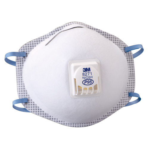Respirateurs contre les particules 8271, P95, Certifi&eacute; NIOSH Nuna Depot Inc.