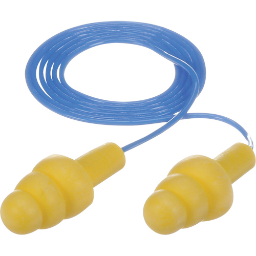 E-A-R Ultrafit Premolded Earplugs, Corded, Bulk - Polybag, 25 dB NRR, One-Size Nuna Depot Inc.