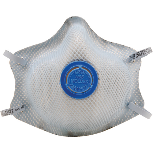 2500 Particulate Respirators, N95, NIOSH Certified, Large/Medium Nuna Depot Inc.
