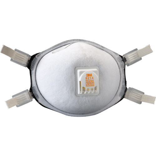 Respirateurs contre les particules 8214 pour soudage, N95, Certifi&eacute; NIOSH Nuna Depot Inc.