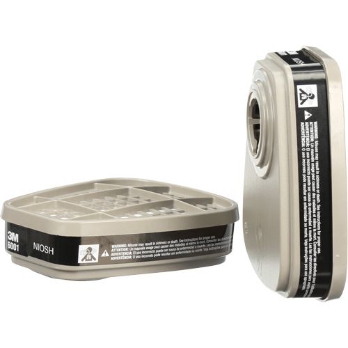 6000 Series Respirator Cartridges, Gas/Vapour Cartridge, Organic Vapour Nuna Depot Inc.