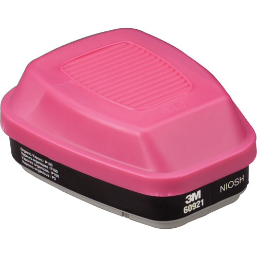 Cartouches pour respirateur s&eacute;rie 6000, Cartouche gaz/vapeur, Vapeurs organiques/P100 Nuna Depot Inc.