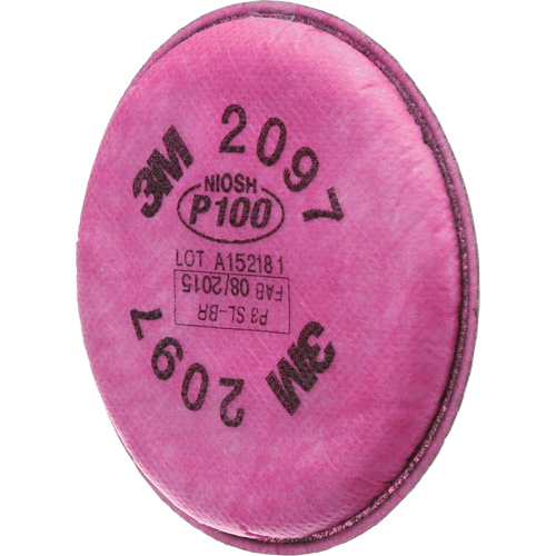 Pr&eacute;filtres pour respirateurs s&eacute;rie 2000, Filtre contre les particules, Vapeurs organiques/P100 Nuna Depot Inc.