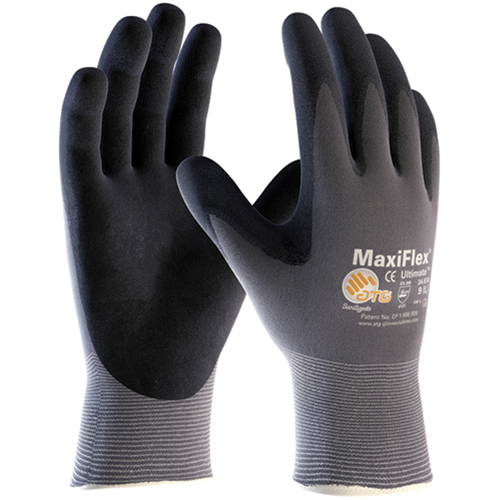 Gants MaxiFlex Ultimate ATG, 6/T-petit, R&ecirc;vetement Mousse de nitrile, Calibre 15, Enveloppe en Nylon Nuna Depot Inc.