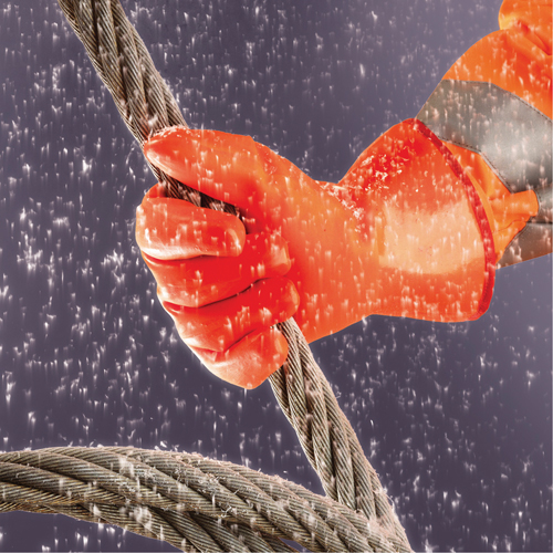 Gants Polar Grip 23-700, 9/Grand, R&ecirc;vetement PVC, Enveloppe en Nylon Nuna Depot Inc.