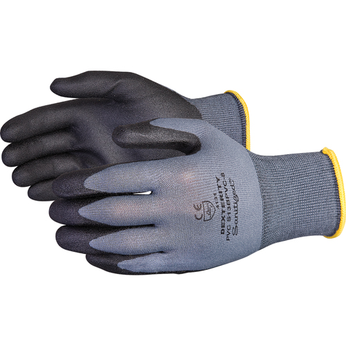 Gants enduits Dexterity, 9/Grand, R&ecirc;vetement PVC, Calibre 13, Enveloppe en Nylon Nuna Depot Inc.
