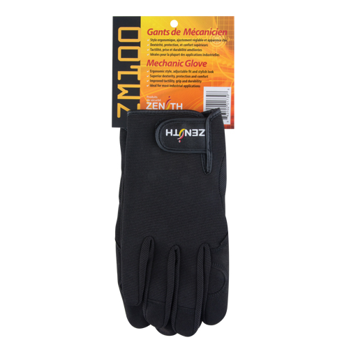 Gants pour m&eacute;canicien ZM100, Paume Synth&eacute;tique, Taille 2T-Grand Nuna Depot Inc.