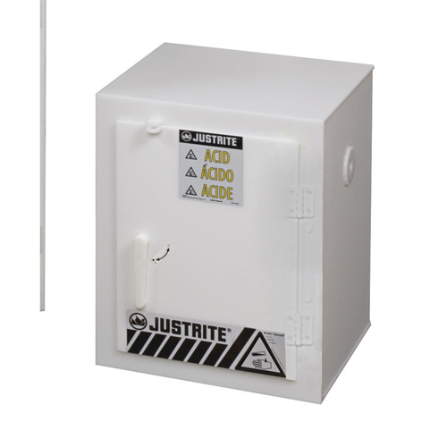 Armoires solides en poly&eacute;thyl&egrave;ne pour acides, 6 x 0,66043 gal., 17" x 22" x 17" Nuna Depot Inc.