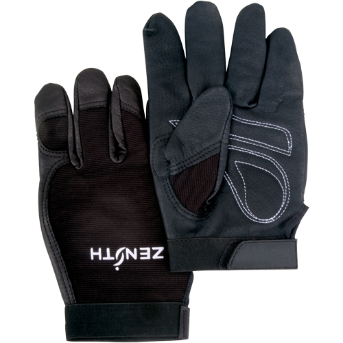 Gants pour m&eacute;canicien ZM300, Paume Cuir fleur de vache, Taille T-Grand Nuna Depot Inc.