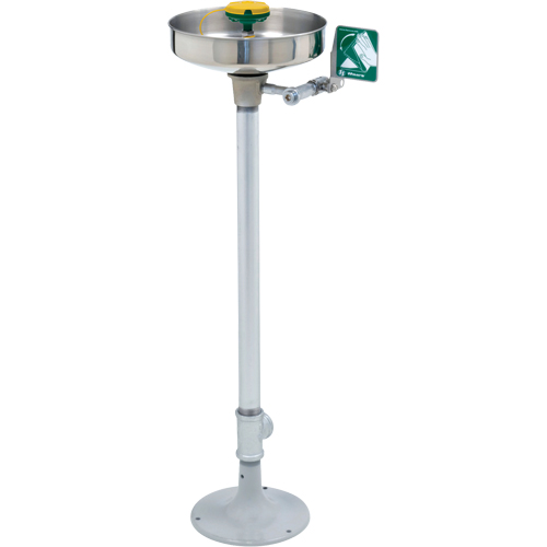 Axion&reg; Eye/Face Wash Station, Pedestal Installation, Stainless Steel Bowl Nuna Depot Inc.