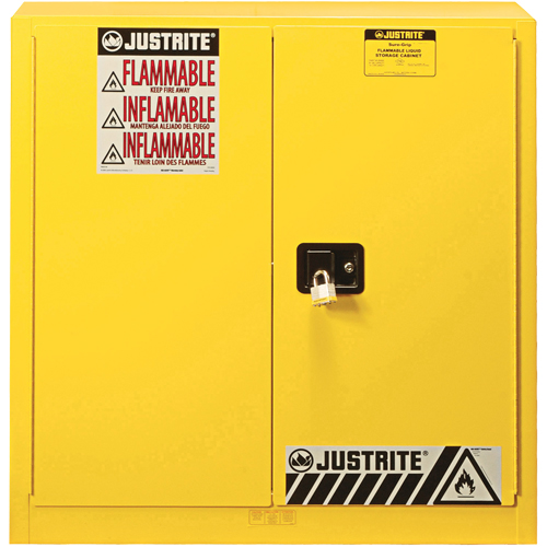 Armoire de s&eacute;curit&eacute; pour produits inflammables Ex Sure-Grip, 30 gal., 2 Porte(s), 36" La x 35" h x 24" p Nuna Depot Inc.