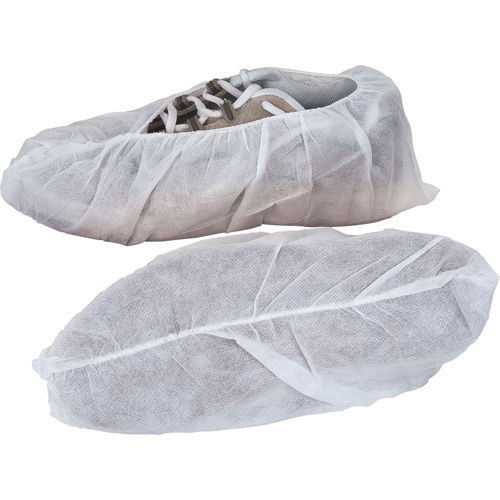Shoe Covers, Large, Polypropylene, White Nuna Depot Inc.