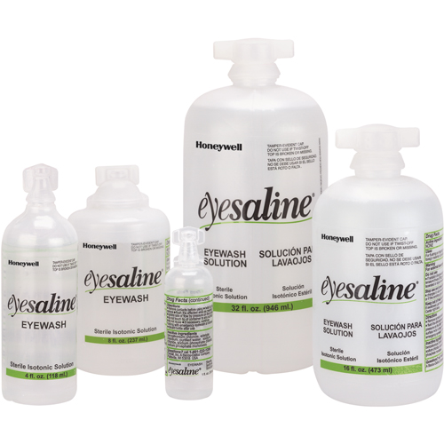 Saline Eyewash Bottles, Full Bottle, 4 oz. Nuna Depot Inc.
