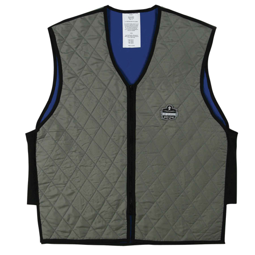 Chill-Its&reg; 6665 Wet Evaporative Cooling Vests, Medium, Grey Nuna Depot Inc.