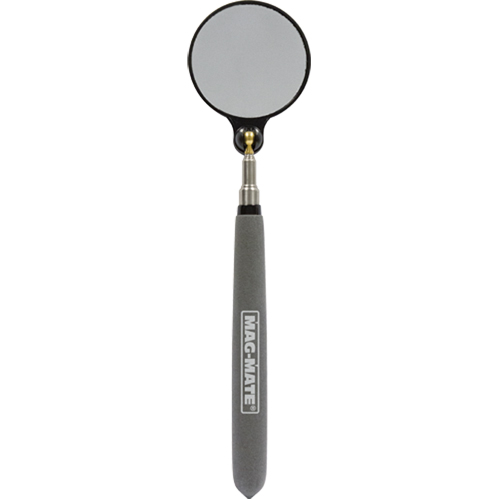 Inspection Mirror, Circular, 2-1/4" L x 2-1/4" W, Telescopic Nuna Depot Inc.