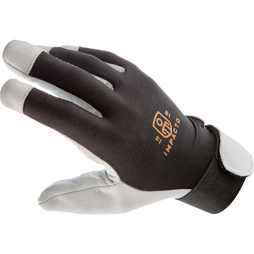 Gants antivibrations Air Glove, Taille Moyen, Paume Cuir perl&eacute; Nuna Depot Inc.