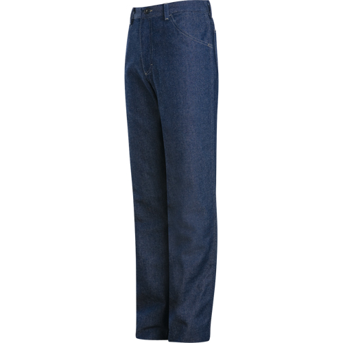 Flame-Resistant Relaxed Fit Denim Jeans, 32, x 37, Blue, 18 cal/cm² Nuna Depot Inc.