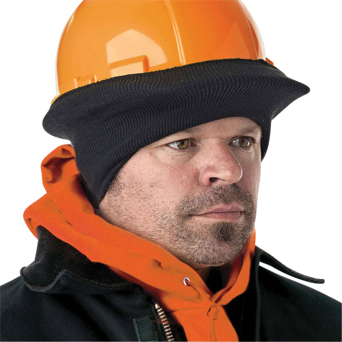 Coiffe extensibles &agrave; enfiler pour casques de s&eacute;curit&eacute;, Taille unique, Noir Nuna Depot Inc.