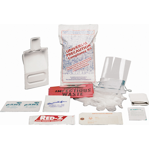 Fluid Spill Clean-Up Kit, Hazmat, Bag, None Absorbancy Nuna Depot Inc.