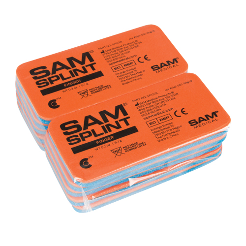 Attelles Sam, Doigt et orteil, Aluminium rembourr&eacute; au caoutchouc-mousse, 1-13/16", Classe 1 Nuna Depot Inc.