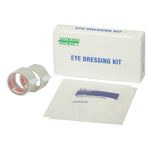 Trousse de pansements (2 tampons & ruban), Oculaire, Classe 1 Nuna Depot Inc.