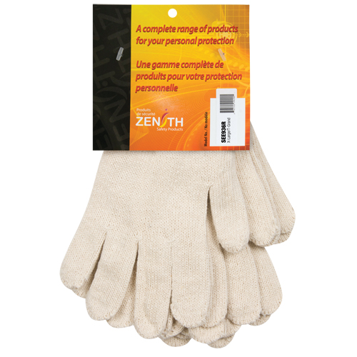 Gants en tricot de poids lourd, Poly/coton, Calibre 7, T-Grand Nuna Depot Inc.