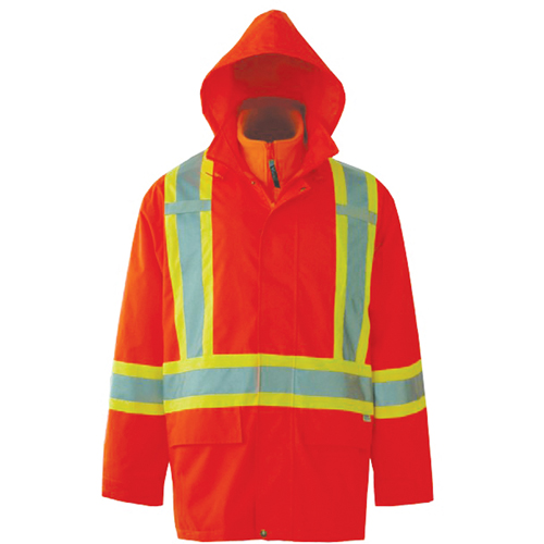 Journeyman 3-in-1 Safety Jackets, Polyester, High Visibility Orange, Small Nuna Depot Inc.