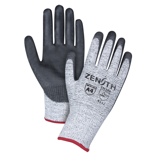 Gants &eacute;lastiques sans coutures r&eacute;sistants &agrave; la coupe, Taille Petit/7, Calibre 13, Rev&ecirc;tement Polyur&eacute;thane, Enveloppe en PEHP, ANSI/ISEA 105 niveau 4/EN 388 niveau 5 Nuna Depot Inc.