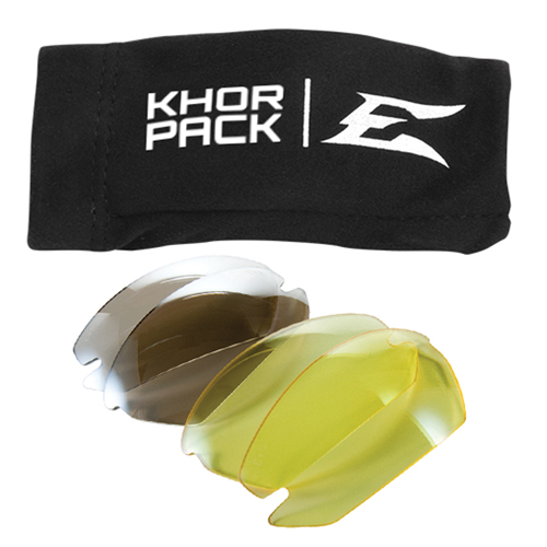 Lentilles de rechange pour les lunettes de s&eacute;curit&eacute; Khor, Antibu&eacute;e/anti-&eacute;gratignures, Transparent, Khor Nuna Depot Inc.