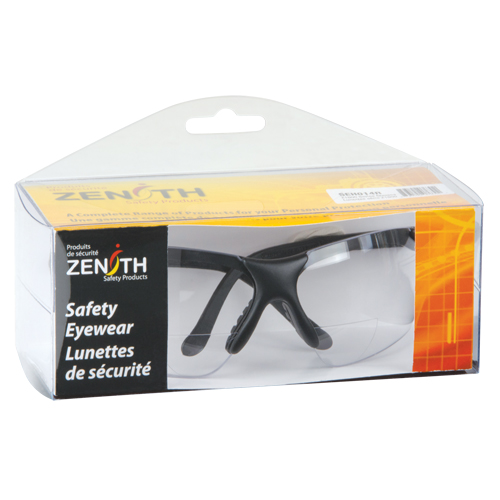 Lunettes de s&eacute;curit&eacute; s&eacute;rie Z1800 avec verres de lecture, Anti-&eacute;gratignures, Transparent, Dioptrie 1,5 Nuna Depot Inc.