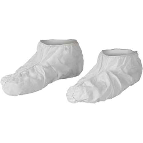 Couvre-chaussures Kleenguard A40, Moyen, Vinyle, Blanc Nuna Depot Inc.