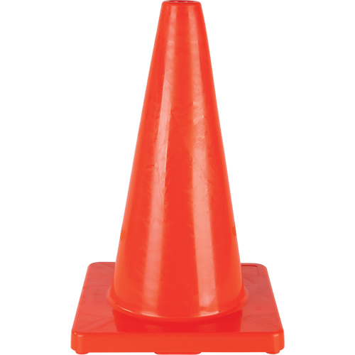 C&ocirc;ne de couleur pour la signalisation, 18", Orange Nuna Depot Inc.