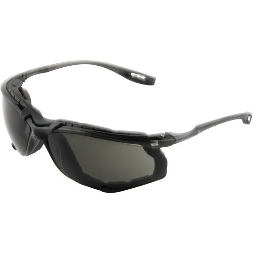 Virtua Safety Glasses with Foam Gasket, Grey/Smoke Lens, Anti-Fog, ANSI Z87+/Meets/Exceeds CSA Z94.3 Nuna Depot Inc.