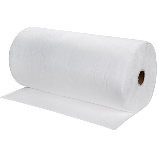 Premium Meltblown Sorbent Rolls, Mediumweight, 150' L x 30" W, 40 gal. Absorbancy Nuna Depot Inc.