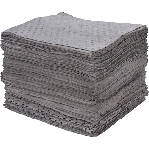 Feuilles absorbantes li&eacute;es de premi&egrave;re qualit&eacute;, Universel, 15" x 17", 30 gal. d'absorption Nuna Depot Inc.