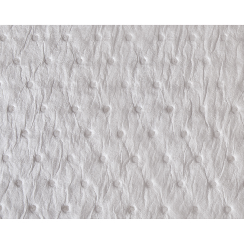 Feuilles absorbantes en fibres fines de premi&egrave;re qualit&eacute;, Huile seulement, 15" x 17", 25 gal. d'absorption Nuna Depot Inc.