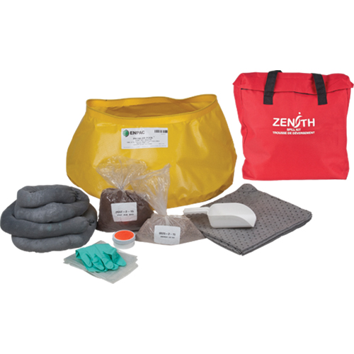Trousse de lutte contre les d&eacute;versements pour l'ouest du canada, Universel, Sac, Absorbance de 17 gal. US Nuna Depot Inc.