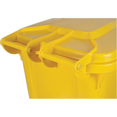 Yellow Mobile Container, Polyurethane, 63 Gallons/63 US gal. Nuna Depot Inc.
